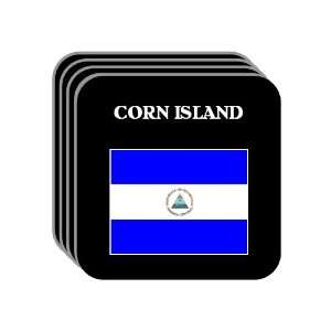  Nicaragua   CORN ISLAND Set of 4 Mini Mousepad Coasters 