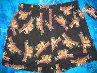 Three 3 Stooges Larry Moe & Curly Boxer Shorts Boxers M  