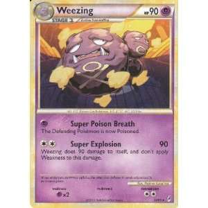   2011 Pokemon Call of Legends TCG Rare Card  Weezing #38 Toys & Games
