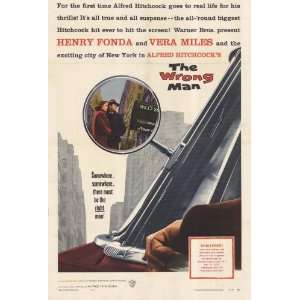  The Wrong Man (1957) 27 x 40 Movie Poster Style A