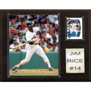  MLB Jim Rice Boston Red Sox Player Plaque: Home & Kitchen