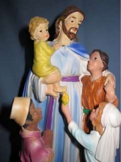 Let the Little Children Come to Me Jesus Statue Gift  