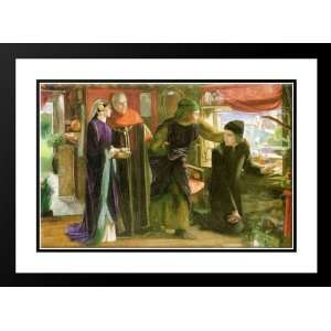  Rossetti, Dante Gabriel 40x28 Framed and Double Matted The 