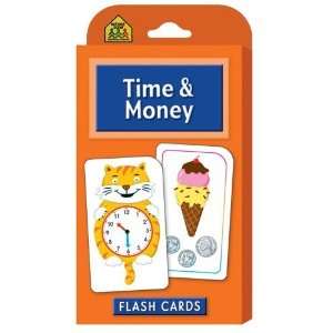  Time and Money Flash Cards [Cards]: School Zone Publishing 