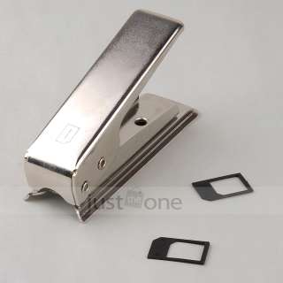 Standard to Micro Sim Card Cutter Converter + 2 Adaptor  