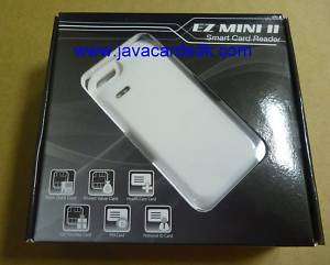 White USB Mini SmartCard reader Win7/Mac/Linux Taiwan  
