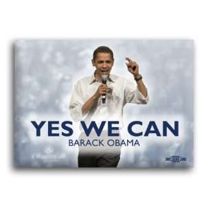   Unofficial OBAMA *Yes We Can* Campaign Button / Pin 