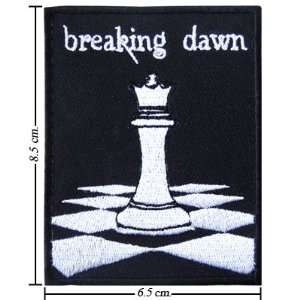  3pcs Twilight Book Series Breaking Dawn Logo 1 Embroidered 