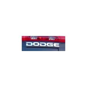   Stainless Steel Dodge Letters, for the 2006 Dodge Ram 3500: Automotive