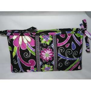  Vera Bradley Medium Bow Cosmetic Bag in Purple Punch 