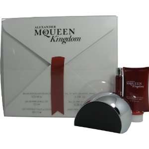 ALEXANDER MCQUEEN KINGDOM Perfume. 3 PC. GIFT SET ( EAU DE PARFUM 