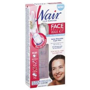  Nair Hair Remover, Face, Roll On Wax Kit 1 kit: Health 
