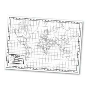  Universal Map 21220 Outline Map   World