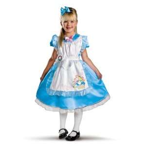  Alice in Wonderland Deluxe Child Costume Size 7 8 Medium 