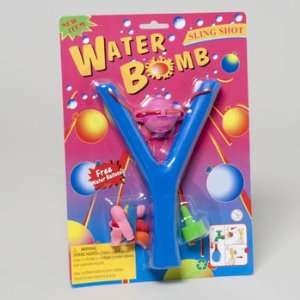  Water Bomb Sling Shot with Water Balloons & Filler (Asst 