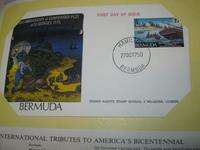   American Bicentennial First Day Cover Collection 93 FDCs Westport Soc