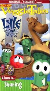 Lyle the Kindly Viking, VeggieTales   VHS  
