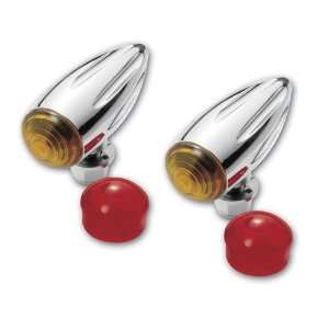  Pro One 400360 Turn Signal, Chrome Bullet, Ball Milled 