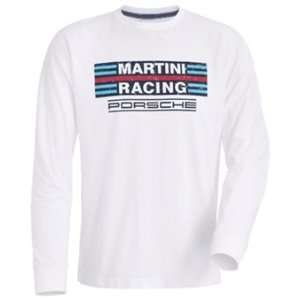   Porsche Mens Martini Racing Long Sleeved Shirt   European Size Small