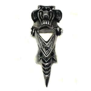  Claw Ancient Finger Ring Spike With Black Jewels 15 Toys 