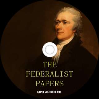 THE FEDERALIST PAPERS Audio Book MP3 CD ~ FREE SHIPPING  