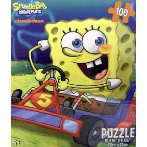   Licensed Nickelodeon SpongeBob Squarepants 100 Pc Puzzle: Toys & Games