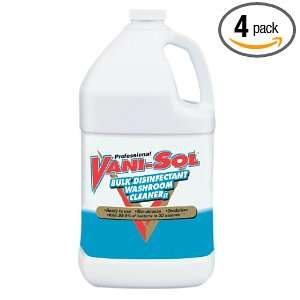   Professional Bulk Disinfectant Washroom Cleaner, 128 Ounce (Pack of 4