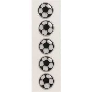  All Star Soccer Bubble Stickers: Office Products