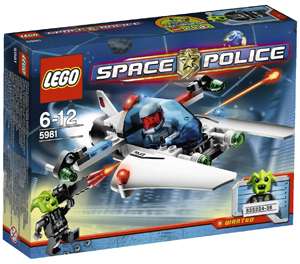 NEW IN SEALED BOX   LEGO SPACE POLICE Raid VPR 5981  