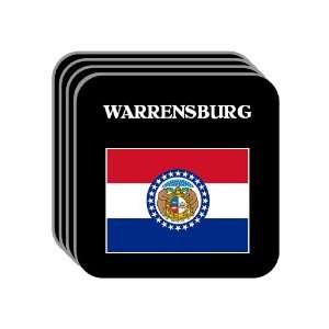  US State Flag   WARRENSBURG, Missouri (MO) Set of 4 Mini 