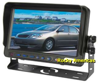 TFT LCD CCD WIDE ANGLE REAR VIEW BACKUP 2 CAMERA SYSTEM  