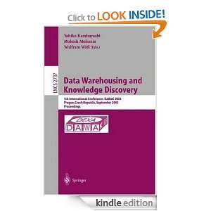 Data Warehousing and Knowledge Discovery 5th International Conference 