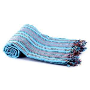   Hammam Pestemal. A Special Turkish Towel With Colored Vertical Stripes
