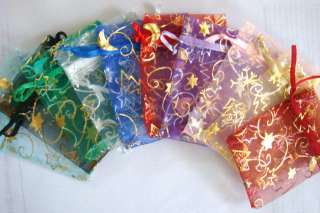 Assorted Xmas Organza Wedding Favor Gift Bags Pouch  