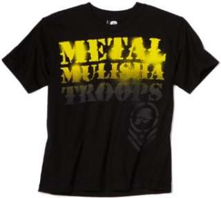  Metal Mulisha Boys 8 20 Troops Stencil Tee Clothing