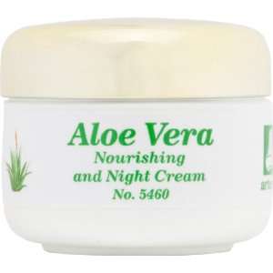  Aloe Vera Night Cream, 1.7 oz/50 ml, Moisture Retention 