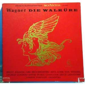  Wagner Die Walkure, Leinsdorf, 5 LPs, Brouwenstijn, RCA 