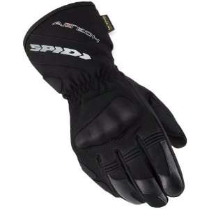  Spidi Mens Black Alu Tech Leather Gloves   Size  XL 