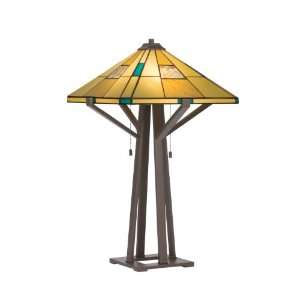   60296 2 Light Walcott Table Lamp, Olde Bronze: Home Improvement