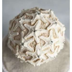  Crystal Starfish Beach Wedding Cake Topper