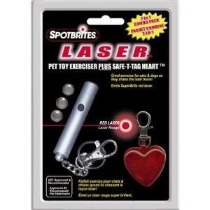  Spotbrights Laser And Heart Safe T Tag Combo Pack: Pet 