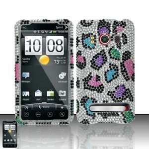  HTC Evo 4G (Sprint)   Full Diamond Protectors   Colorful 