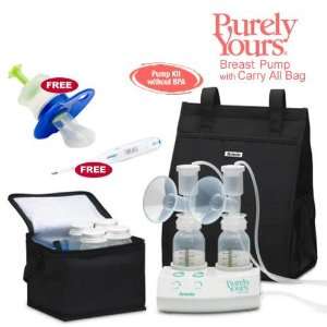 Ameda Purely Yours Breast Pump with Carry All Bag Free Omron Digital 