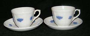 BLUE CHELSEA ADDERLEY BONE CHINA RAISED GRAPES (1) CUP & (1) SAUCER 