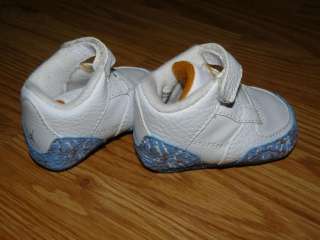 SWEET Nike Air Jordan Baby girl crib shoes sz 1c BLUE  