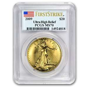  2009 Ultra High Relief Double Eagle MS 70 PCGS (First Strike 