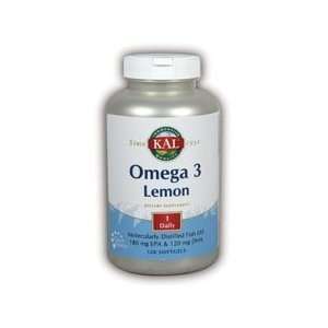  Omega 3 Fish Oil With Lemon   120   Capsule Health 