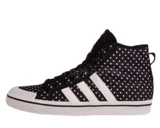 Adidas Originals Honey Stripes Mid W Black White Dots 2011 Casual 