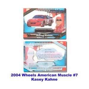  Wheels American Muscle 04 Kasey Kahne Premier Card: Sports 