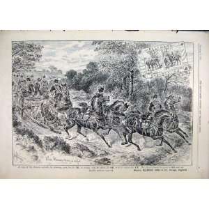  1893 Advert Elliman Embrocation Horses Carriage Print 